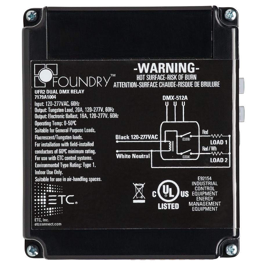 ETC Dual-Zone DMX Relay (UFR2) (ETC 7179A1024)